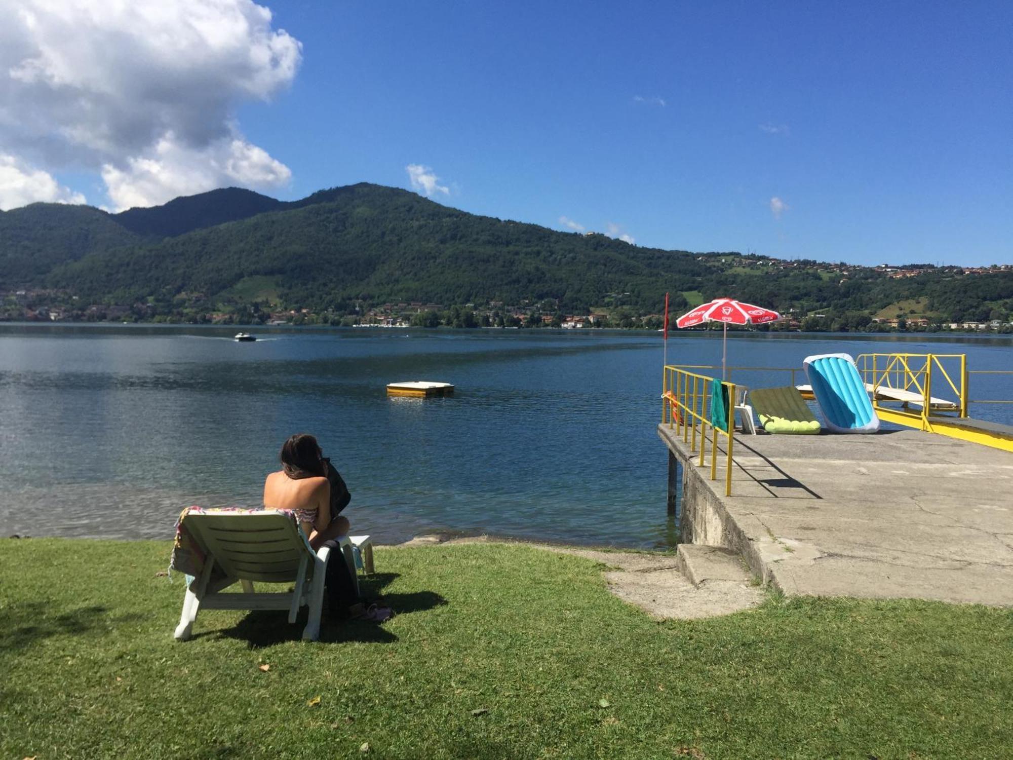 Glamping Camping Rivabella Lecco Exterior foto