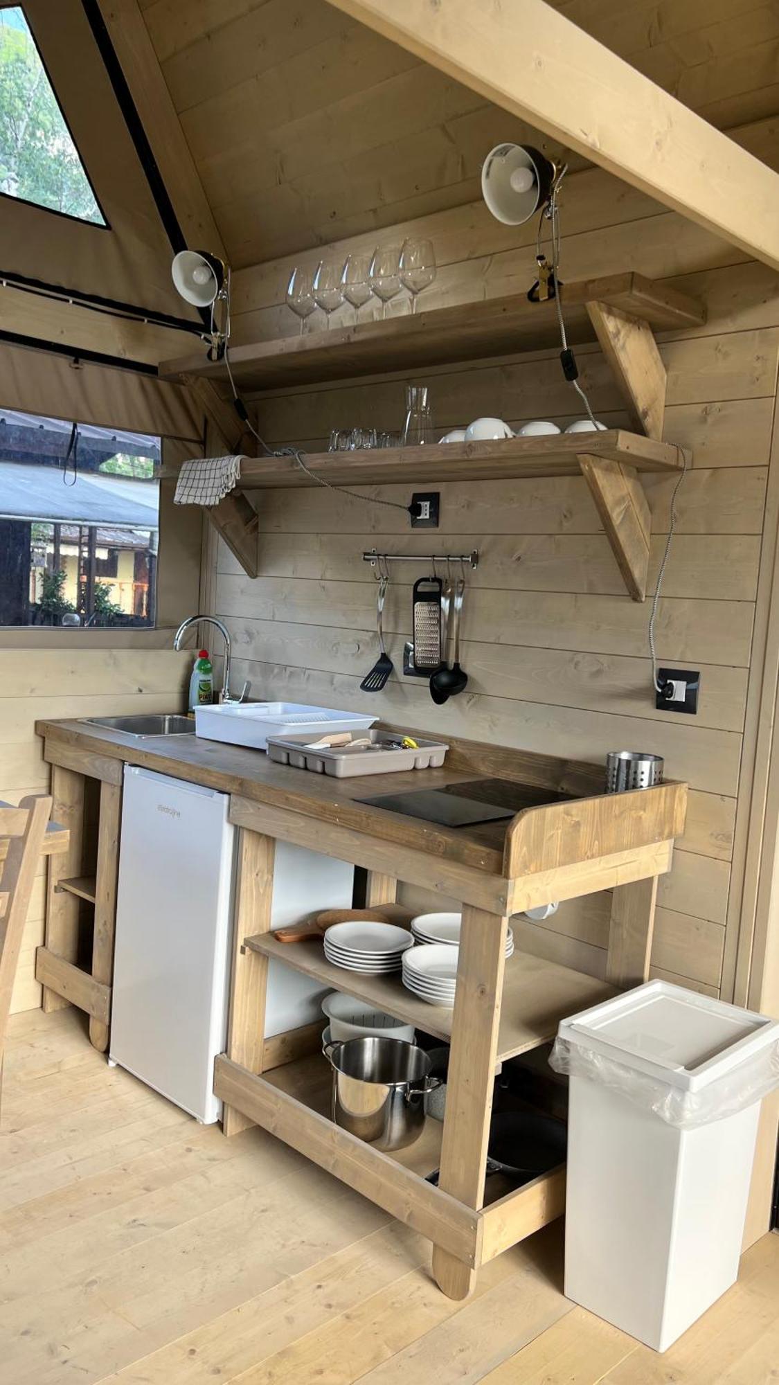 Glamping Camping Rivabella Lecco Exterior foto
