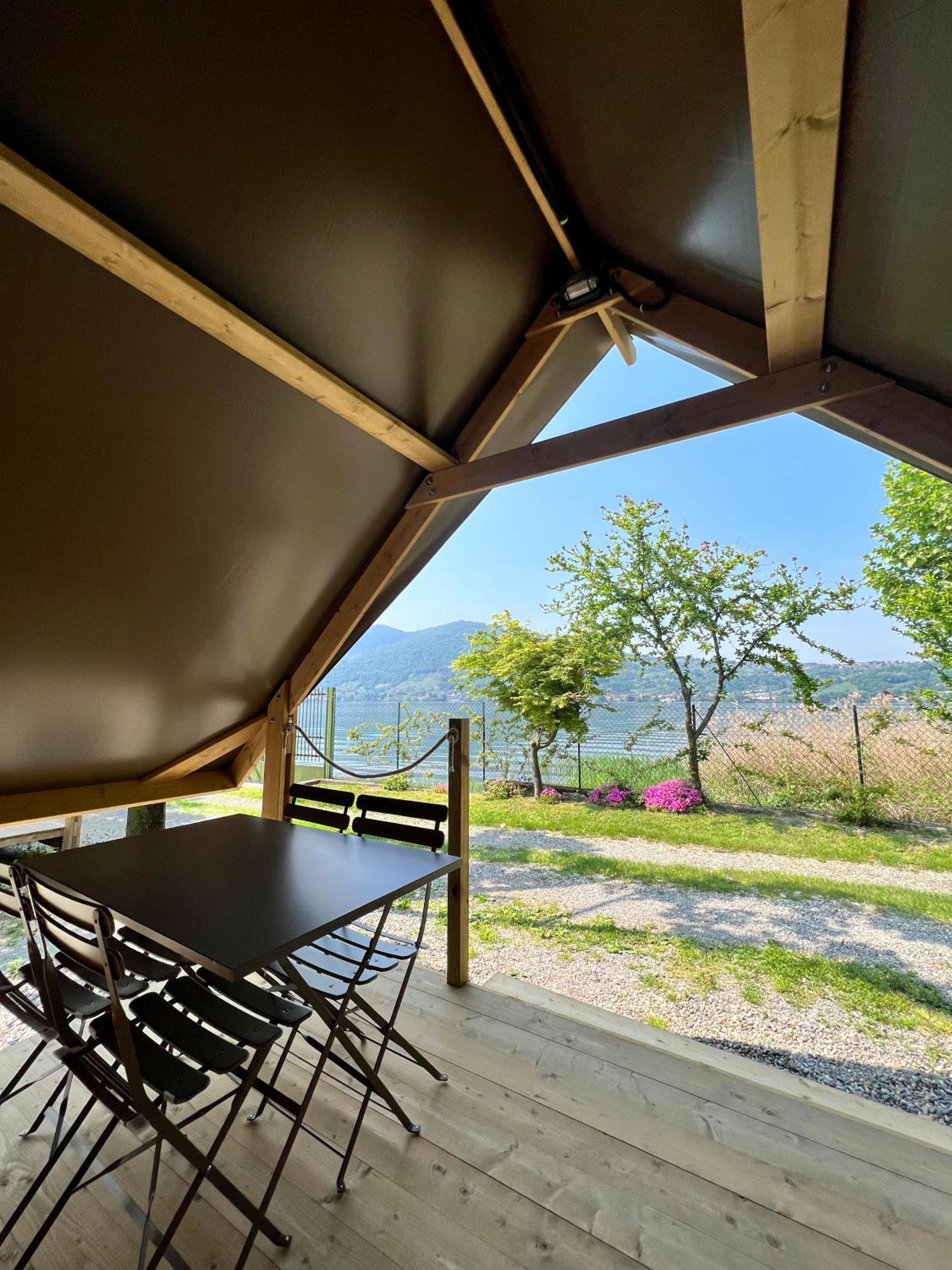 Glamping Camping Rivabella Lecco Exterior foto